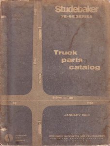 1962–1963 Studebaker TRUCK Parts Book