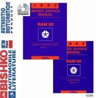 1993 Dodge Ram 50 Truck Shop Service Repair Manual PDF sample image