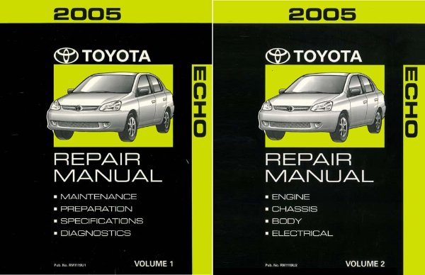2005 Toyota Echo Factory Shop Service Manual