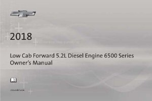 2018 Chevrolet LOW CAB Owner's Manual