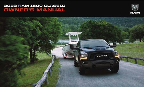 2023 Dodge Ram 1500 Classic Truck Owner's Manual
