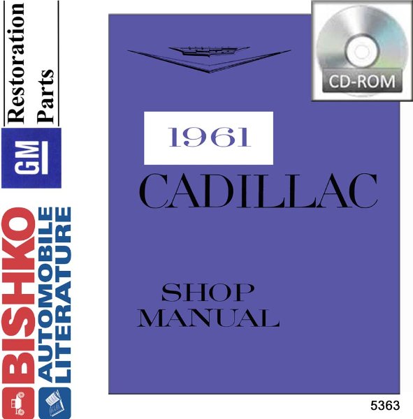 1961 Cadillac All Models Factory Shop Service Manual