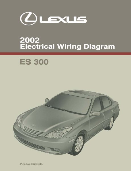 2002 Lexus ES 300 Wiring Diagrams Manual