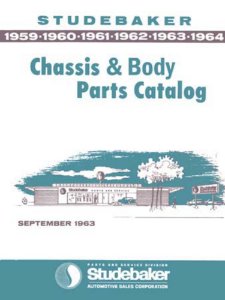 1959–1964 Studebaker All Models Parts Book