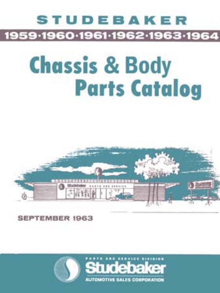 1959–1964 Studebaker All Models Parts Book