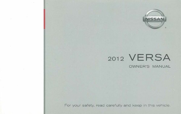 2012 Nissan Versa Owner's Manual