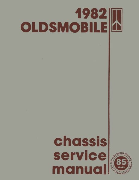 1982 Oldsmobile Cutlass Ciera, Omega Factory Shop Service Manual