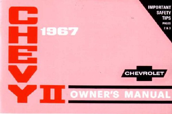 1967 Chevrolet Chevy II Owner's Manual