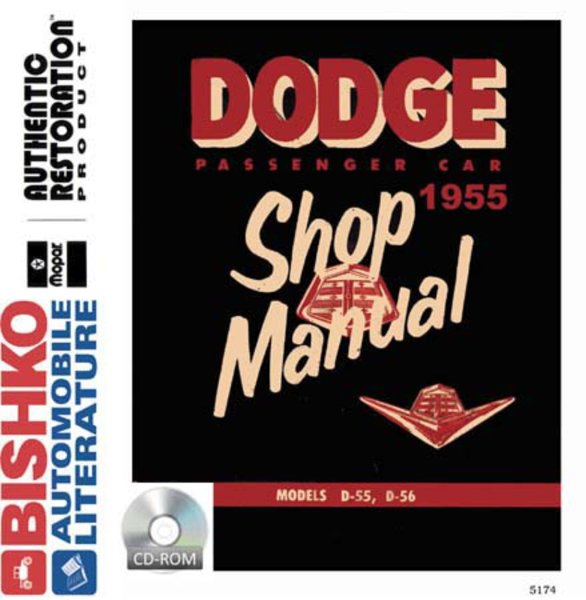 1955 Dodge All Models Factory Shop Service Manual