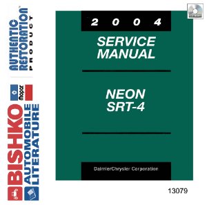 2004 Dodge Neon, SRT-4 Factory Shop Service Manual