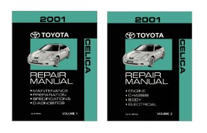 2001 Toyota Celica Factory Shop Service Manual
