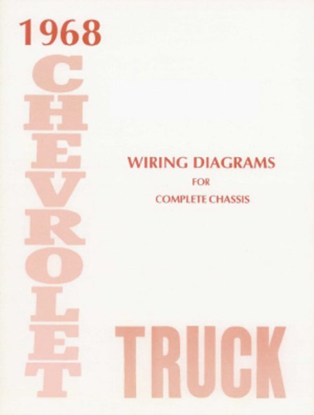 1968 Chevrolet Truck All Models Wiring Diagrams Manual