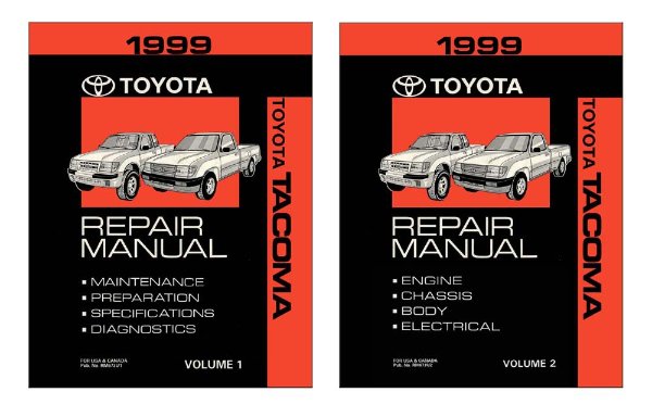 1999 Toyota Tacoma Factory Shop Service Manual