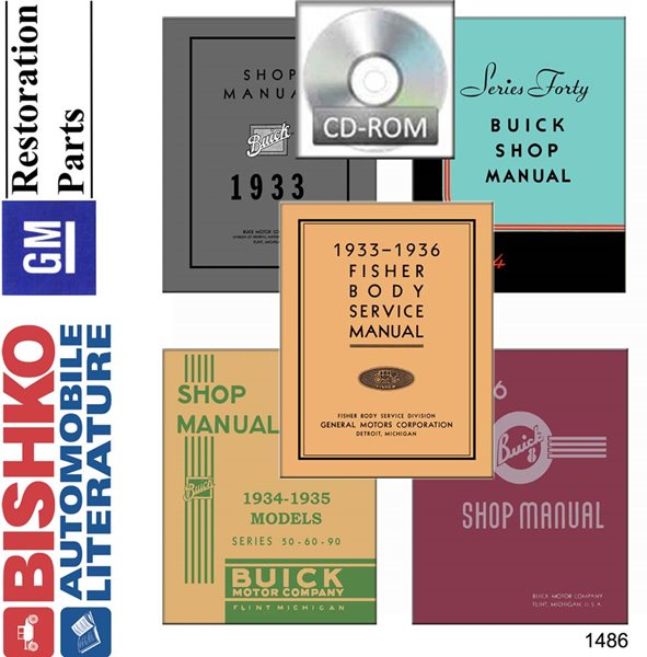 1933–1936 Buick All Models Factory Shop Service Manual