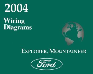 2004 Ford Truck Explorer, Mountaineer Wiring Diagrams Manual