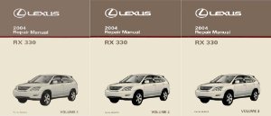 2004 Lexus RX 330 Factory Shop Service Manual