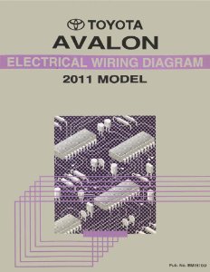 2011 Toyota Avalon Wiring Diagrams Manual