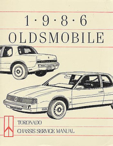 1986 Oldsmobile Toronado Factory Shop Service Manual