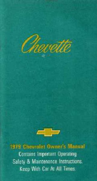 1979 Chevrolet Chevette Owner's Manual