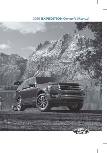 2016 Ford Expedition Owner's Manual