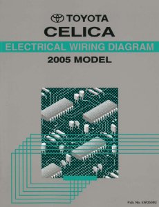 2005 Toyota Celica Wiring Diagrams Manual