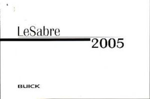 2005 Buick LeSabre Owner's Manual