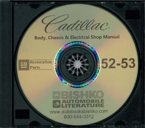 1952–1953 Cadillac All Models Factory Shop Service Manual