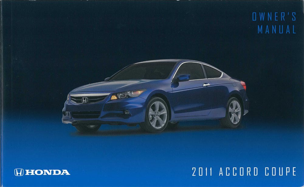 2011 Honda Accord Coupe Owner's Manual
