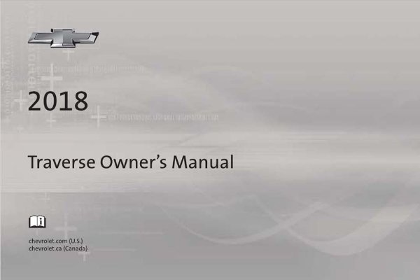 2018 Chevrolet Traverse Owner's Manual