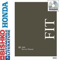 2009 HONDA FIT Body, Chassis & Electrical Service Manual sample image