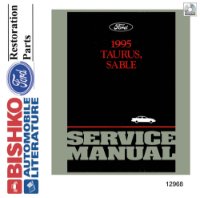 1995 FORD TAURUS, MERCURY SABLE Body, Chassis & Electrical Service Manual sample image