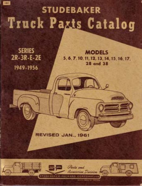 1949–1956 Studebaker Truck Parts Book
