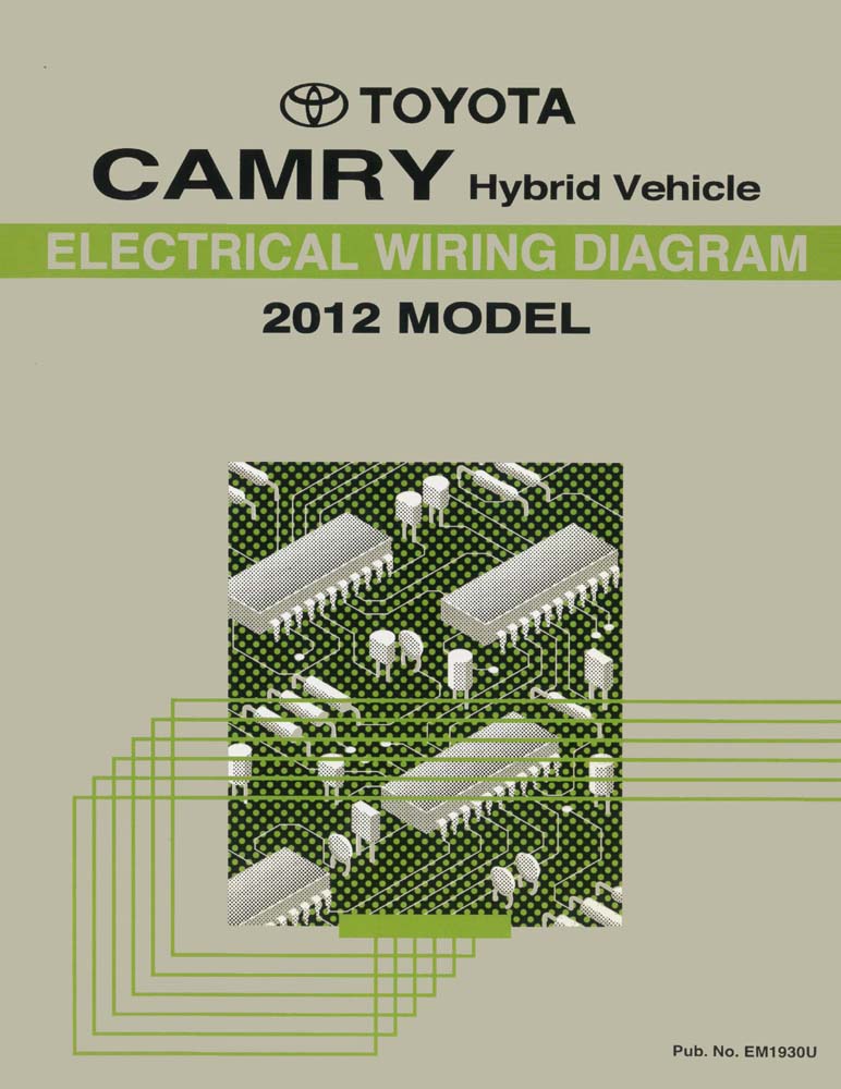 2012 Toyota Camry Hybrid Wiring Diagrams Manual