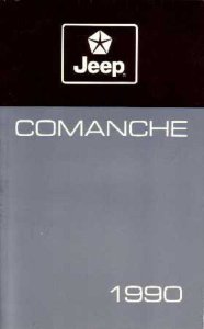 1990 Jeep Comanche Owner's Manual