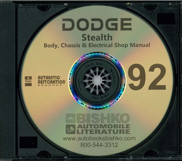 1992 Dodge Stealth Factory Shop Service Manual