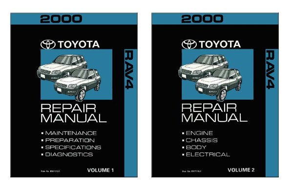 2000 Toyota Rav4 Factory Shop Service Manual