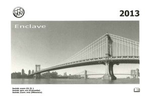 2013 Buick Enclave Owner's Manual