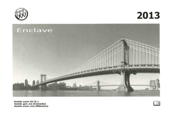 2013 Buick Enclave Owner's Manual