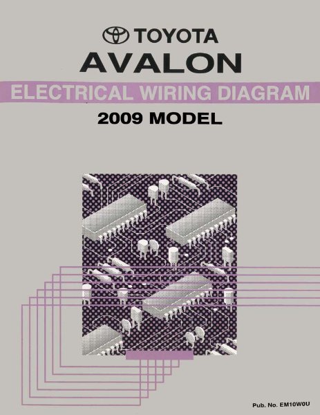 2009 Toyota Avalon Wiring Diagrams Manual