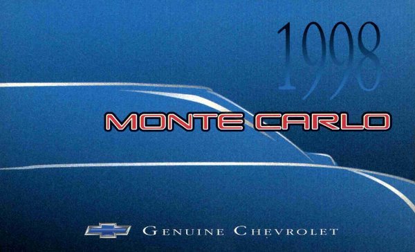 1998 Chevrolet Monte Carlo Owner's Manual