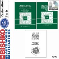 1991 Ford Bronco Econoline F-Series F100-F350 F-Super Lt Duty Service Manual PDF sample image