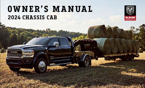 2024 Dodge Ram Chassis Cab Owner's Manual