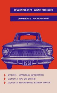 1961 AMC American Owner's Manual