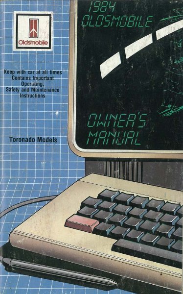 1984 Oldsmobile Toronado Owner's Manual