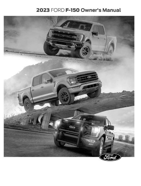 2023 Ford F-150 Owner's Manual