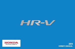 2019 Honda HR-V Owner's Manual