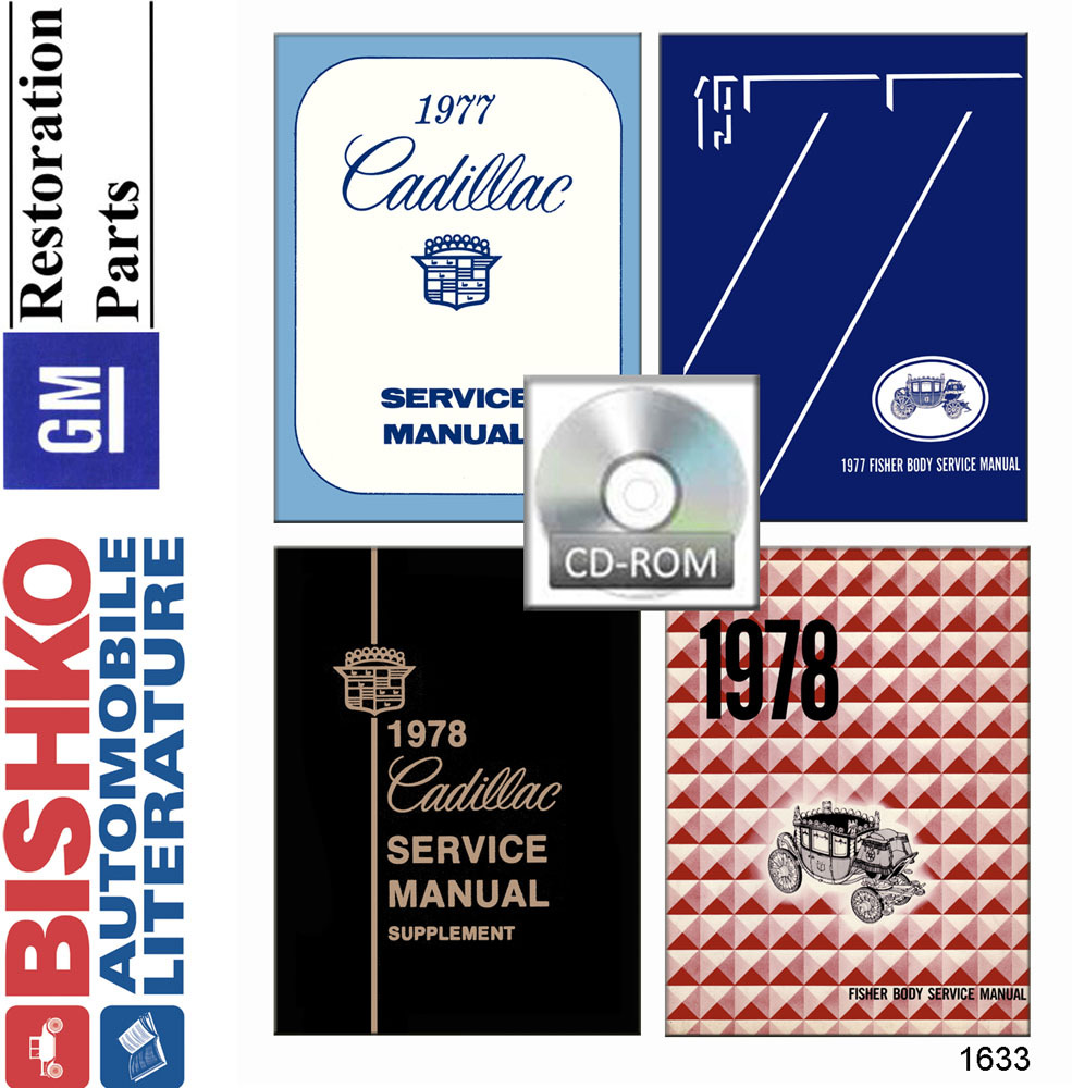 1977-78 CADILLAC Body, Chassis & Electrical Service Manual