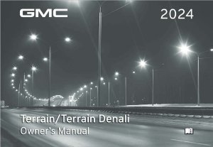 2024 GMC Terrain / Terrain Denali Owner's Manual