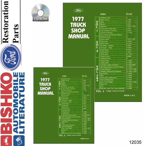 1977 Ford Truck Shop Service Repair Manual PDF