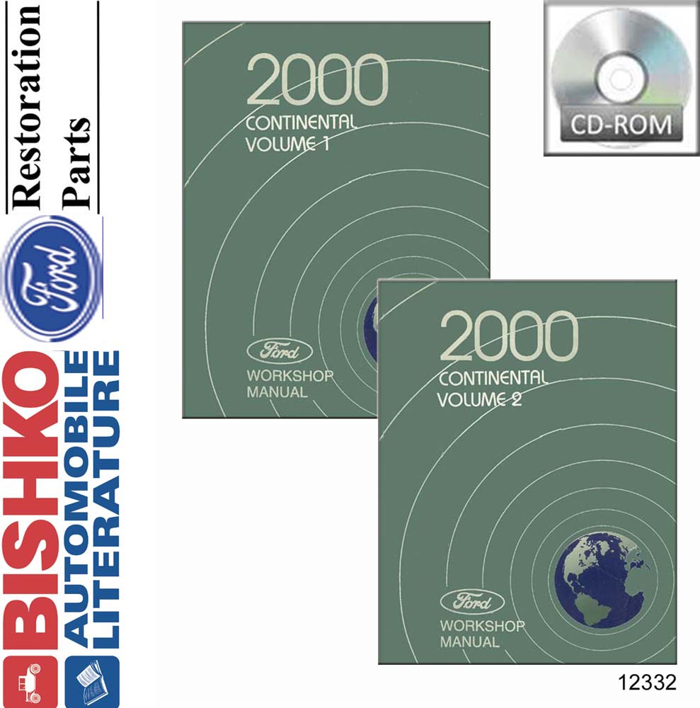 2000 Lincoln Continental Factory Shop Service Manual